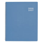 Blueline - Agenda Mensuel 14 Mois De Juillet À Août - 11 po H x 8 1/2 po l - Couleurs Assorties - Anglais-Un mois par double page, un espace non ligné par jour