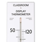 Ressources d'apprentissage Thermomètre de classe géant-Aide les enfants à se familiariser avec les échelles Fahrenheit et Celsius