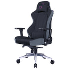 Cooler Master - Caliber X1C Chaise de jeu - Noir-Grand et flexible : le calibre X1 Series est 10 % plus grand que le calibre R1 et est livré avec des fonctionnalités supplémentaires pour fournir un maximum de confort pour tous les types de corps. Vous pouvez toujours trouver votre position la plus confortable en ajustant la hauteur du siège ainsi que les accoudoirs en aluminium 4D.