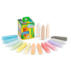 Crayola - Plateau à craie lavable pour trottoir, 16/boîte, paquet de 12-JOUETS D'EXTÉRIEUR : Le temps passé devant un écran, c'est bien, mais le soleil, c'est encore mieux ! Cet ensemble de craies pour trottoir est un excellent cadeau pour les filles et les garçons.