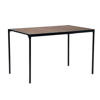 Homy Casa - Bureau d'ordinateur minimaliste 47,2" - finition noyer-Grand espace de travail : Le plateau de 47,2" x 29,5" offre un espace généreux pour les ordinateurs portables, les livres et autres essentiels, garantissant une productivité optimale
