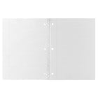 Cahier à une matière 10 1/2 po H x 8 po l, 200 pages, assortis-Format du cahier : 10 1/2 po x 8 po, offrant amplement d’espace pour écrire tout en restant léger et facile à transporter dans un sac à dos, une mallette ou sur un bureau.