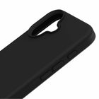 Blu Element - Coque Silicone avec MagSafe pour iPhone 16 Plus - Noire-Doublure en microfibre pour prévenir les rayures