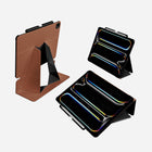 MOFT - Étui folio Float pour iPad Pro 13 M4 2024 - Marron Sienne-Trois angles de vision