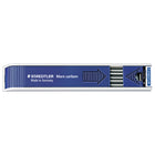 Staedtler Mines à dessin Lumograph - HB - paquet de 12-Mines de type HB, 2 mm
