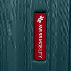 Swiss Mobility - Valise de cabine à coque rigide 21.50 po de la collection LYS - turquoise-7