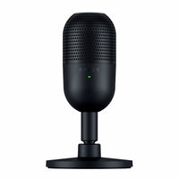 Razer - Seiren V3 Mini - Noir -Découvrez le Razer Seiren V3 Mini, un microphone USB ultra-compact aux nombreuses fonctionnalités. Avec une nouvelle fonction Tap-to-Mute et une personnalisation audio avancée, profitez d'une capture vocale de qualité studio avec ce modèle réduit, idéal pour les jeux, le streaming et le chat