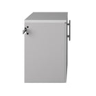 Prepac - Armoire de rangement de base HangUps - gris clair-Capacité de poids total 120 lb haut de 40 lb, 20 lb par étagère