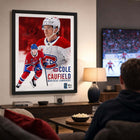 Frameworth - Cadre Cole Caufield Collage Portrait Canadiens - Impression Encadrée - 16 po L x 20 po H-7