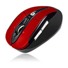 Adesso - iMouse S60R - Souris sans fil - rouge - design ergonomique-Boutons programmables pour personnalisation