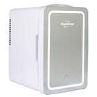 Koolatron - Réfrigérateur Cosmetics avec miroir de maquillage et anneau lumineux LED - 6 L-4