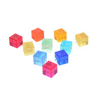 TickiT - Cubes de pierres précieuses - Lot de 10-Durable Et Rangé - Fabriqué en acrylique poli durable, cet ensemble est conçu pour durer des années d'utilisation en classe ou à la maison