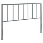 Modway - Tatum Métal Tête de lit complète - Gris-Tête de lit complète en métal