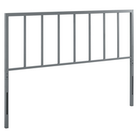 Modway - Tatum Métal Tête de lit complète - Gris-Tête de lit complète en métal