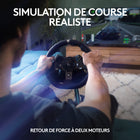 Logitech - Volant de course G920 pour Xbox One et PC-Conçu pour la distance