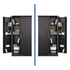 Sauder - Meuble de rangement HomePlus - Chêne corbeau-Service de confiance sauder : Pour toute question sur le produit ou l'assemblage, nous sommes là pour vous aider
