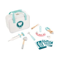 Janod - Ensemble de jouets pour dentiste-Ce superbe jeu est une façon amusante d'apprendre à votre enfant à prendre soin de ses dents