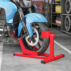 Soozier - Cale de roue pour motocyclette-Support de blocage supérieur réglable adapté à 95 % des motos sur le marché

