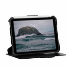 UAG - Étui Robuste Metropolis Folio pour Case iPad mini 6, Noir-Support Apple Pencil et compatible avec l'appairage/chargement Apple Pencil