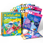 4M - Robot Kidzlabs IQ magique-Encourage la curiosité et l'esprit critique par le biais d'un jeu magique et interactif avec des cartes de questions et des réponses surprenantes
