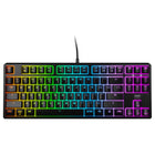 Cherry - K4V2 TKL Clavier de jeu mécanique Éclairage RVB - Noir-Conception compacte sans clavier numérique