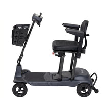 Monarch - Genie Ultralight Scooter de mobilité pliable ultraléger - noir-Le design ultraléger de 12 kg facilite le levage, le transport et le rangement