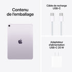 Apple - iPad Air 11 po, Écran Liquid Retina, Wi-Fi + Cellular, Puce M3, 128 Go, Violet-10