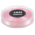 JAM Paper - Ruban de satin double face - 3/8" de large x 25 m - Rose bébé-Notre ruban est fabriqué à partir de satin double face de la plus haute qualité, qui présente une finition légèrement brillante mais lisse