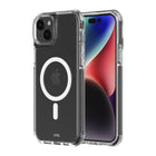 AXS - PROShield Plus étui compatible MagSafe testé contre les chutes pour Apple iPhone 15 Plus - Fumé-Coin renforçis subtils absorbent les chocs en créant un coussin d’air entre l’appareil et les surfaces