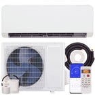 HOMCOM - climatiseur mini-split 18000 BTU avec Wifi - blanc-Puissant refroidissement et chauffage de 18 000 BTU pour jusqu’à 1 250 pi²