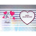 Rosedale Gold - Cartes De souhaits De La Saint-Valentin  5-1/2 po x 8 po / Enveloppes - Paquet de 6 - Chien-Imprimées sur un papier de qualité non couché
