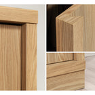 Sauder - Meuble de rangement Merton Hall - Frêne Harmony-Dimensions: 23,5 po L x 16,88 po P x 71 po H