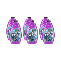 Turtle Wax - Nettoyant et cire haute brillance x Mr. Cartoon Slick - 1,4 L - Paquet de 6-Élimine la saleté et la crasse sans décaper les cires, scellants, revêtements céramiques, films de protection (PPF) ou vinyles existants