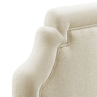 Modway - Magnolia Tissu rembourré Tête de lit - Écru-7