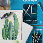 Canson XL Series Aquarelle - 9" x 12" - 30 Feuilles-Poids lourd (140 lb)