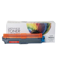Balloon Brand - Toner cyan compatible TN225C pour imprimante Brother  - haut rendement - cyan-Est conforme aux normes de compatibilité OEM