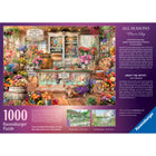 Ravensburger - Puzzle Fleuriste toutes saisons - 1000 pièces-Pour les amateurs de puzzles de 12 ans et plus. Que vous préfériez une activité tranquille en solo ou un défi amusant en groupe, ce puzzle de 1000 pièces vous promet des heures de plaisir. Adapté aux joueurs expérimentés, c'est un excellent moyen de se détendre ou de se retrouver en famille ou entre amis. Parfait pour toutes les occasions, que ce soit pour Noël, un anniversaire ou juste pour le plaisir 