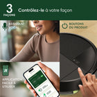 iRobot - Robot combiné Roomba 205 DustCompactor-3 façons faciles de contrôler votre robot. Contrôlez facilement votre robot Roomba en parlant à vos appareils préférés prenant en charge l’assistant vocal (Fonctionne avec les appareils prenant en charge Alexa, Siri et l’Assistant Google), en accédant à l’application ou en appuyant sur les boutons du robot
