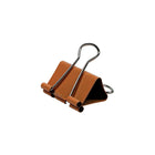 JAM Paper - Pinces à reliure colourées - taille moyenne - 32 mm (1 1/4 po) - orange - paquet de 15-Taille : Moyenne 1,25 pouce (32 mm) | Reprenez facilement votre forme une fois retiré