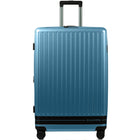 CHAMPS - Ensemble de bagages extensibles  3 pièces - à parois rigides Collection Fresh II - Bleu-Serrures TSA sur les 3 pièces