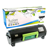 fuzion - Lexmark 60F1X00 Cartouche de toner remanufacturée - Extra Haut Rendement - Noir-Noir