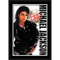 Jackson M BAD Tribute - Impression encadree - 38" x 27"-Qualité supérieure - music memorabilia