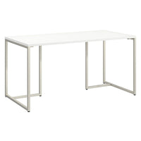 Bush Business Furniture - Table de travail 60 po Method, blanc (KI70201K)-Stratifié thermofusionné sur bois composite