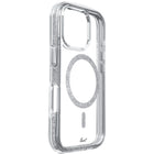 LAUT - Coque AERO SPARKLE MagSafe pour iPhone 16 Pro Max - Argent cristal-Un mélange de style et de technologie de pointe