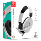 Turtle Beach - Recon 70 pour Nintendo Switch 2 – Blanc-Légèreté et confort - Le design léger du casque assure un confort total pendant les sessions de jeu. les sessions de jeu de plusieurs heures, grâce à un bandeau et à des coussinets rembourrés