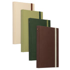 Gry Mattr - Cahiers de notes à couverture souple - Couleurs variées - Paquet de 4-4
