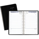 AT-A-GLANCE - Cahier de rendez-vous quotidien 2026 - 8 po H x 4 7/8 po l - noir - anglais-Format des pages : 8 po H x 4 7/8 po l