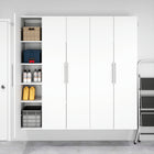 Prepac - Armoire de rangement étroite HangUps de 15 po - blanc-Outils requis pour l'installation : perceuse, détecteur de montants, niveau et ruban à mesurer