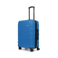 Swiss Mobility - Valsie d'enregistrement rigide 26.25po de la collection QUAD - Bleu-Fabriqué en ABS/PC léger et résistant