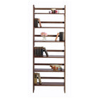 Winsome – Étagère à 3 niveaux pliable et empilable, noyer antique-En bois massif et en bois composite